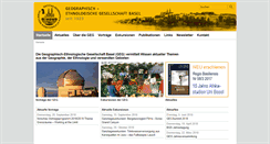 Desktop Screenshot of gegbasel.ch